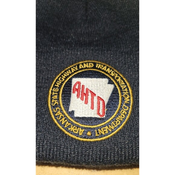 Arkansas State Highway Transportation Department beanie cap hap winter LOGO - Picture 3 of 8